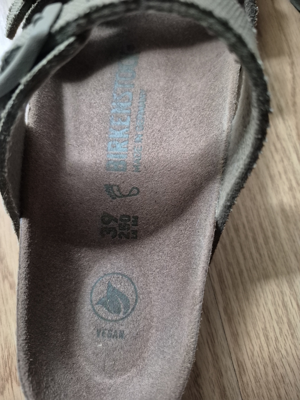 Birkenstock Khaki Franca Sandals - Picture 5 of 6